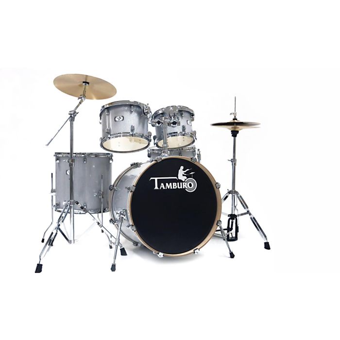 Tamburo T5 22" 5pz Silver Sparkle main product photo