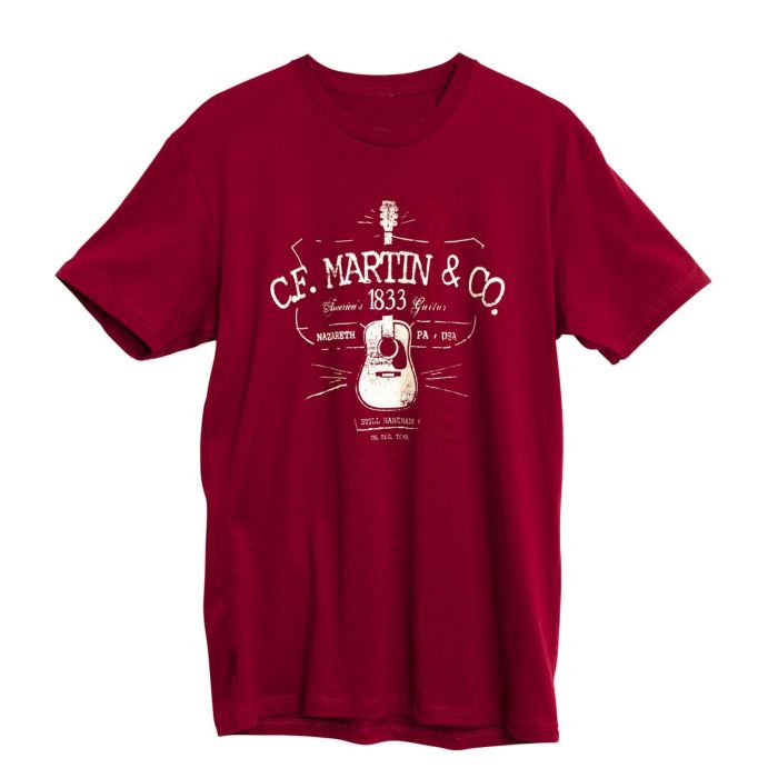 T-Shirt Martin D-28 tee cardinal M main product photo