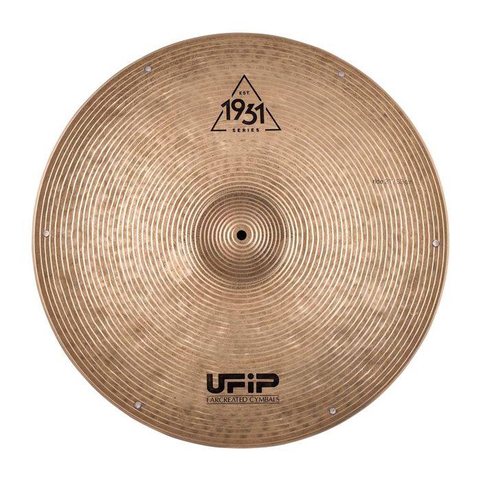 Piatto Ufip 21" Est.1931 Ride con rivetti main product photo