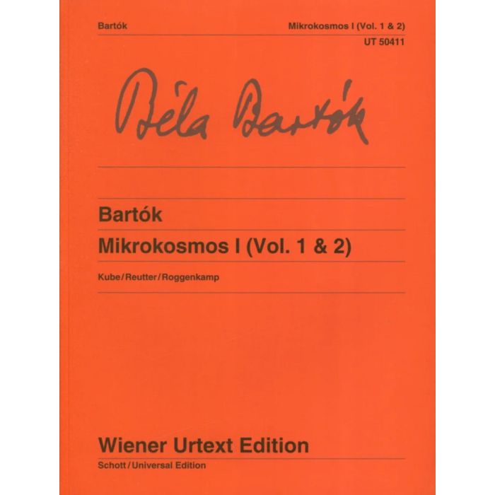 B.Bartok Mikrokosmos I Vol. 1 e 2 Ed. Wiener Urtext main product photo
