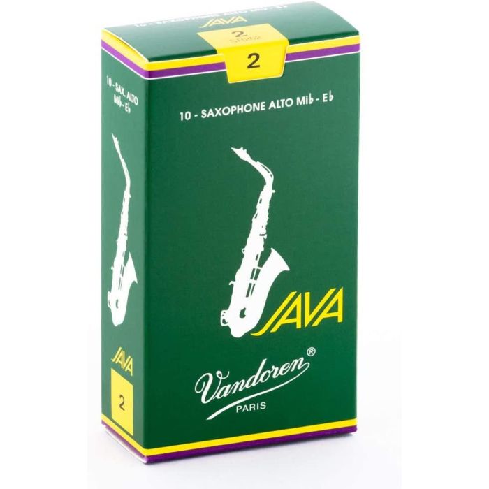 Ance Sax Alto n.2 Vandoren Java Verdi 10pz SR262 main product photo