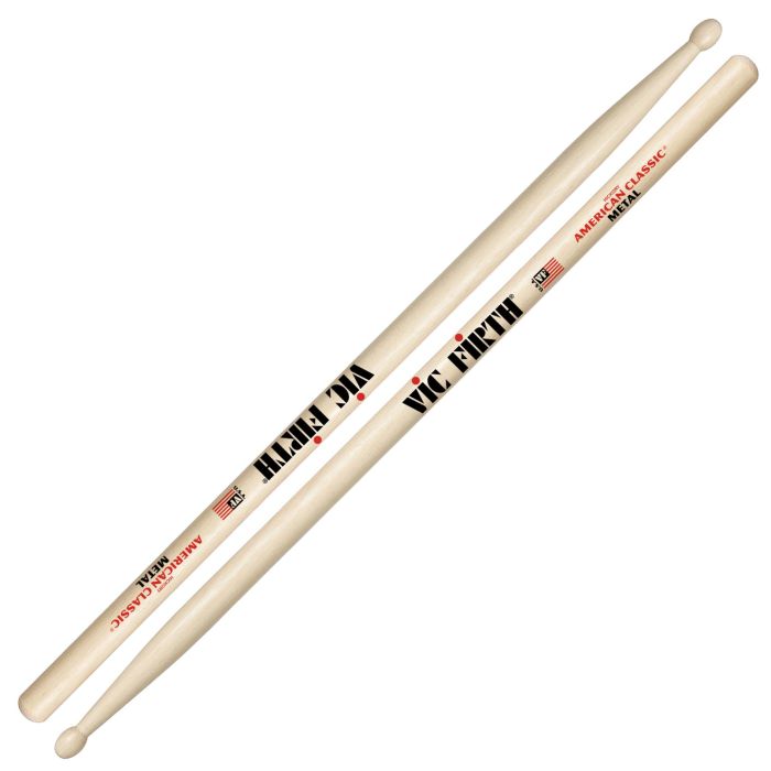 Bacchette Vic Firth American Classic METAL Hickory Punta Legno Ovale main product photo