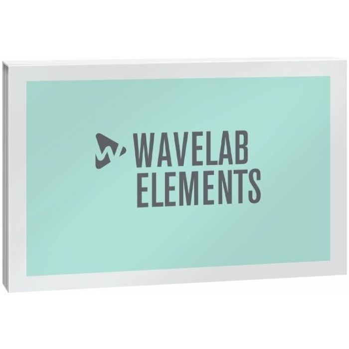 Steinberg Wavelab Elements Programma per editing e mastering audio main product photo