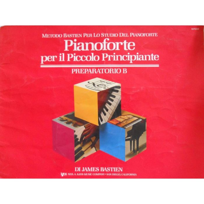 J.Bastien Pianoforte per principiante Preparatorio B main product photo