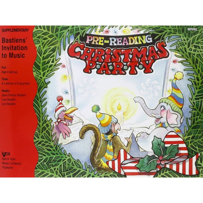 Bastien Christmas Party Book A  main product photo