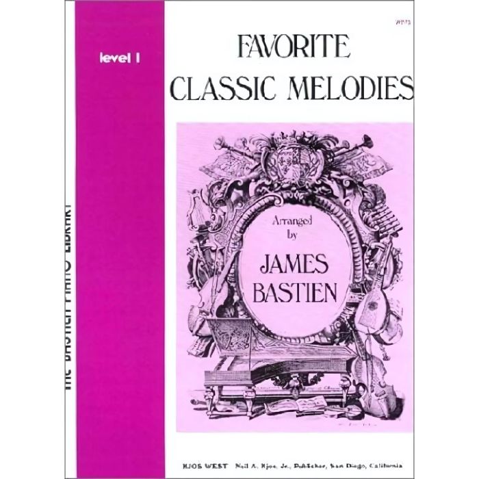 Bastien Favorite classic melodies 1 main product photo