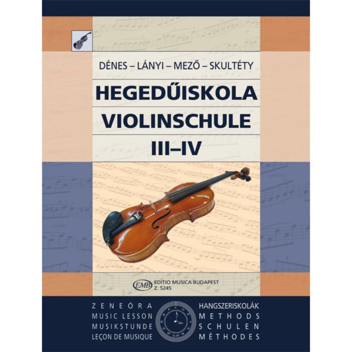 I. Mezö HegeduIskola Violinschule Vol.III -IV main product photo