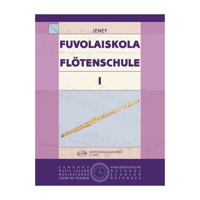 Z.Jeney Fuvolaiskola Flotenschule Vol. I main product photo