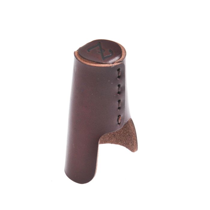 Copribocchino Clarinetto Sax alto Zac Ligature ZB-221 cuoio testa di moro main product photo