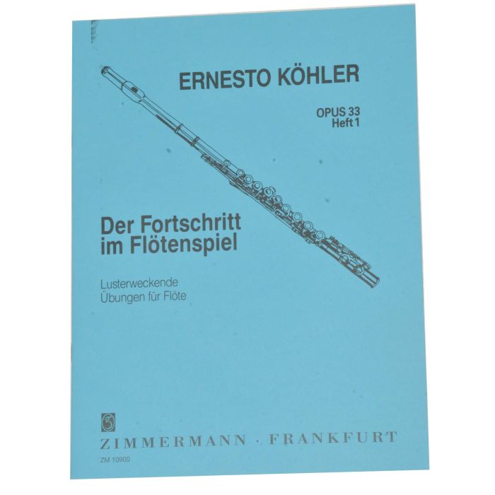 E.Kohler 15 Studi Facili Op.33 Vol.1 per Flauto main product photo