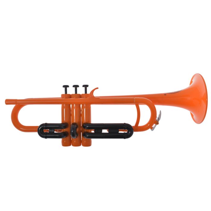 Tromba Sib plastica ZO con bocchino in plastica e borsa ARANCIO main product photo