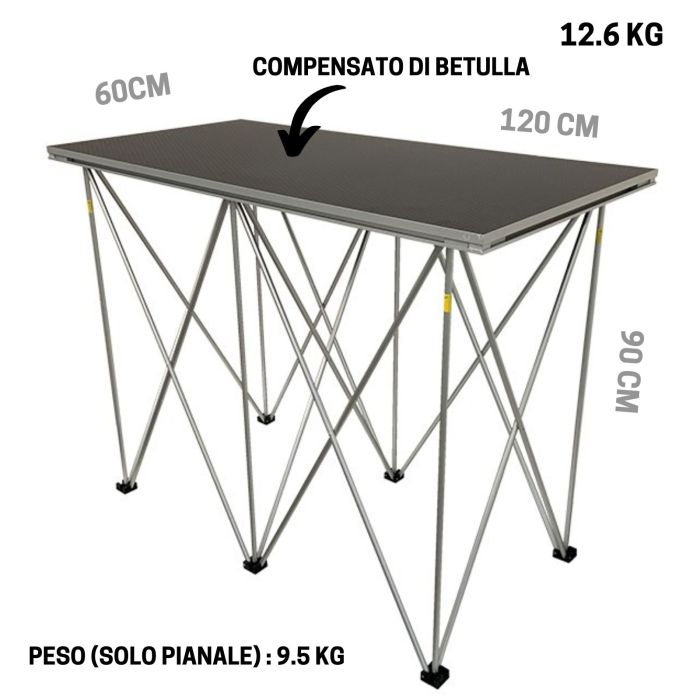 ZZIPP ZZTMDJ120 Tavolo pieghevole DJ main product photo