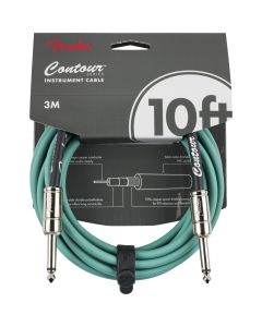 Fender Contour sherwood green Cavo jack/jack 3 mt