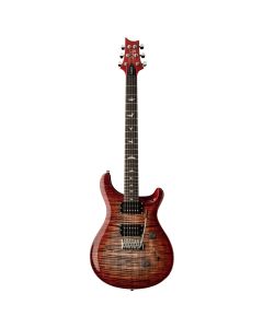 PRS SE Custom 24 Floyd charcoal cherry burst Chitarra Elettrica 
