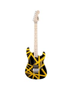 EVH Striped Frankie black yellow chitarra elettrica