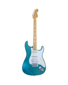 Fender Custom Shop Stratocaster '56 Chitarra Elettrica HSS MN sherwood green metallic custodia