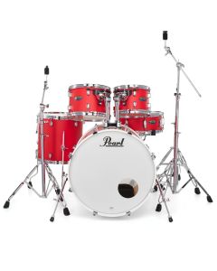 Pearl Decade 22" 5pz+Hardware matte racing red Batteria 