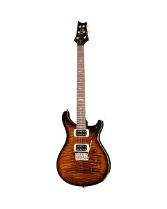 PRS SE Custom 24 black gold sunburst Chitarra Elettrica mancina 