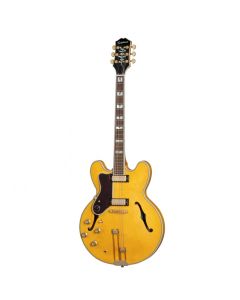 Chitarra Semiacustica Epiphone Sheraton Frequensator natural Mancina con borsa 