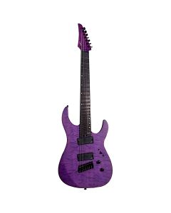 Legator Ninja Super Shred N7FSS-PR purple Chitarra Elettrica 7 corde con borsa