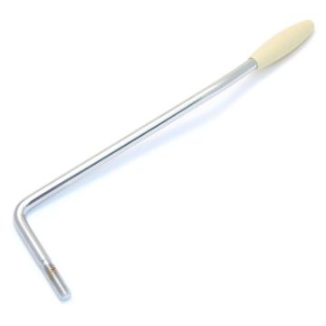 Leva Tremolo Fender Standard Series Tremolo Arm (pre '06) Chrome With Aged White Tip