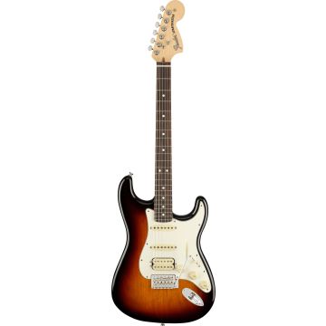 Chitarra elettrica Fender American Performer Stratocaster hss rw 3 sunburst con borsa