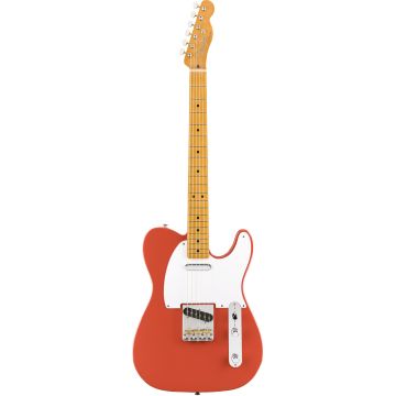 Chitarra Elettrica Fender Vintera 50s Telecaster mn fiesta red con borsa