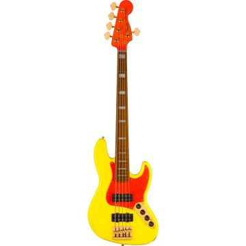 Fender MonoNeon Jazz V HH MN Neon Yellow