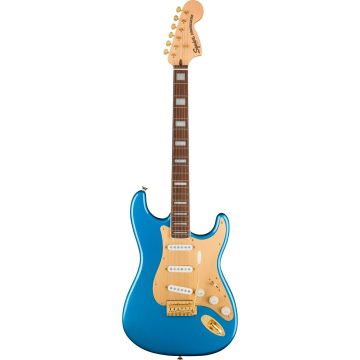 Chitarra Elettrica Fender Squier 40th Stratocaster lrl gold ed lake placid blue