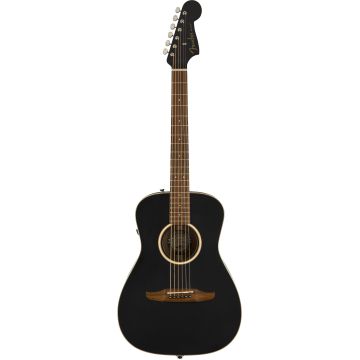 Chitarra Acustica Elettrificata Fender Malibu Special black matte con borsa