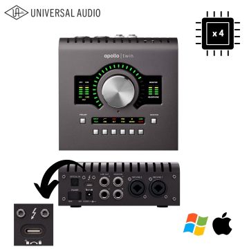 Scheda Audio Universal Audio APOLLO TWIN X QUAD