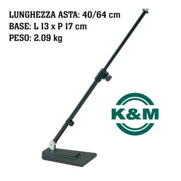 Asta Microfono da tavolo K&M 23400-55 