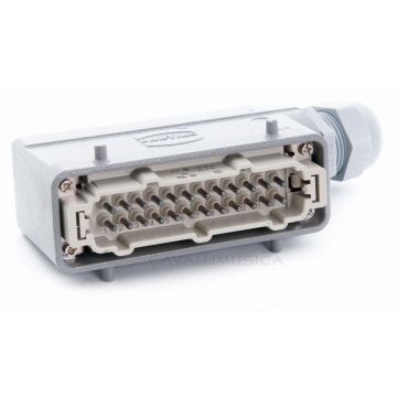 Connettore Harting 24 pin industriale maschio