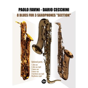 P.Favini D.Cecchini 8 Blues for 3 Saxophones