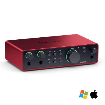 Focusrite Scarlett 2i2 4th Generation