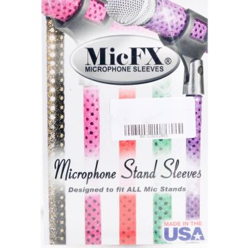 Cover asta microfonica MicFx sensation sleeve red