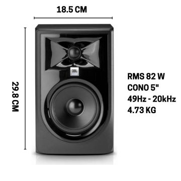 Monitor JBL 305P MKII  - 5" 82W
