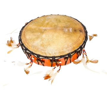 Terré Shaman Drum 30cm pelle capra con battente