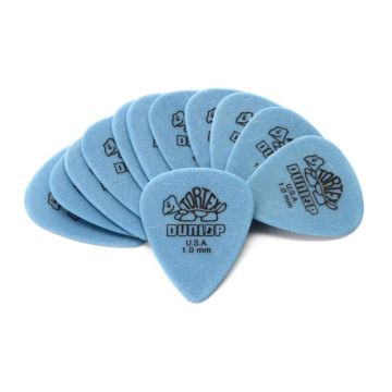 Blister plettri Dunlop 418P1.0 Tortex 12pz standard 1.0mm