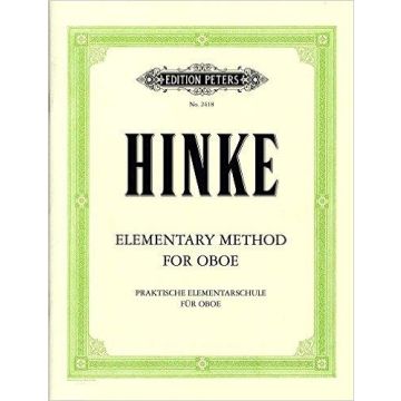 Hinke Elementary Method for Oboe