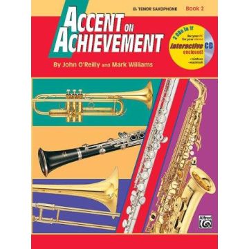 Accent on Achievement Tenor Sax 2+cd