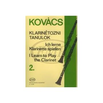 Kovacs I Learn to play the clarinet vol2