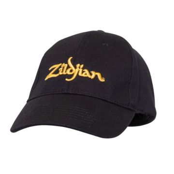 Cappello Zildjian black logo gold