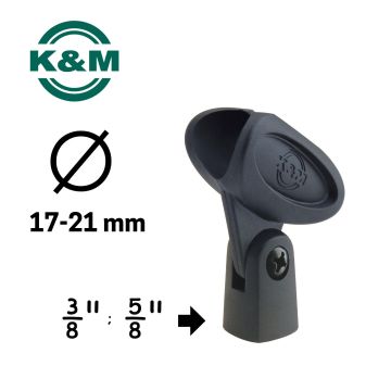 Supporto Microfono K&M 85035 17/21mm