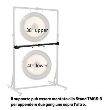 Supporto aggiuntivo Gong Meinl TMGS-3-G