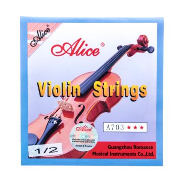 Corde Violino 1/2 Alice A703
