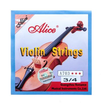 Corde Violino 3/4 Alice A703