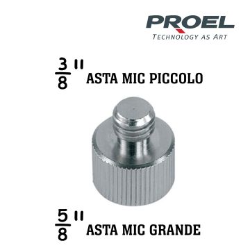 Adattatore Proel AP122 da 3/8" a 5/8"