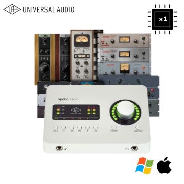 Scheda Audio Universal Audio APOLLO SOLO HERITAGE Thunderbolt 3