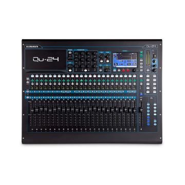 Mixer Digitale Allen&Heath QU-24 con flightcase